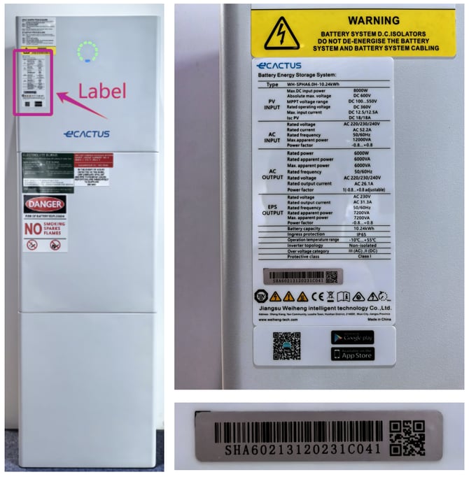 eCactus Serial Number