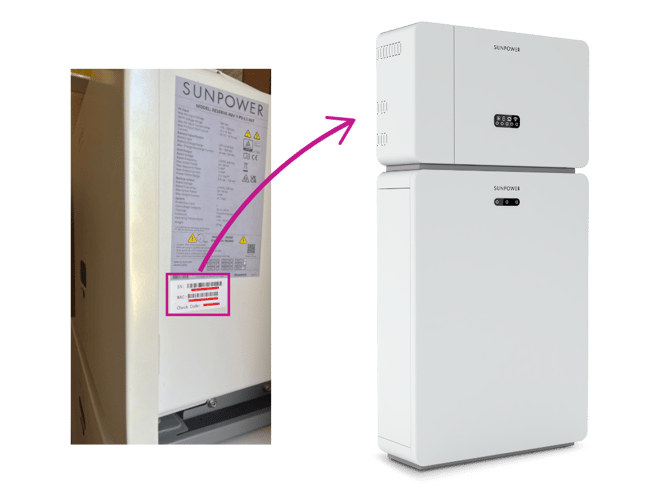 SunPower Serial Number